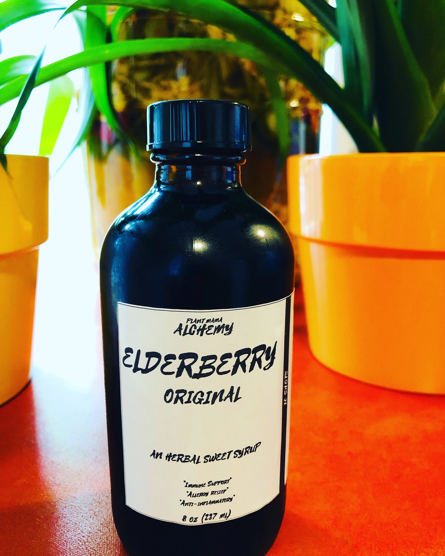 Elderberry Herbal Sweet Syrup