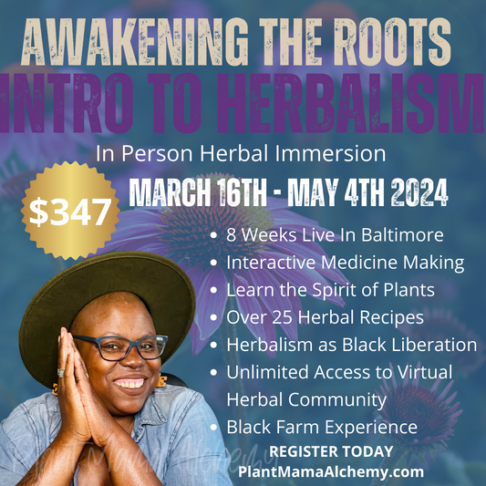 Awakening the Roots Intro to Herbalism In-Person Course